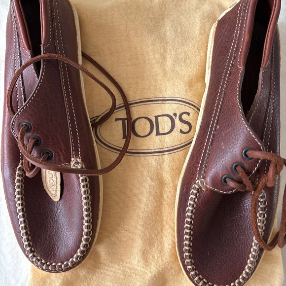 JP Tod’s leather deck shoes - Picture 1 of 6